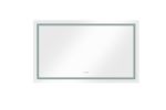 72 in. W x 36 in. H Frameless LED Single Bathroom Vanity Mirror in Polished Crystal Bathroom Vanity LED Mirror with 3 Color Lights Mirror for Bathroom