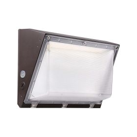 KENT | LED Wall Pack | Adj Watt 40W/50W/60W | 8093 Lumens | 5000K | 120V-277V | Bronze Housing | IP65 | UL & DLC Listed