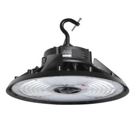 ARCADIA 3rd GEN | LED UFO Fixture | Adj Watt 180W/200W/240W | 36000 Lumens | 5000K | 120V-277V | Black Housing | IP65 | UL & DLC Listed