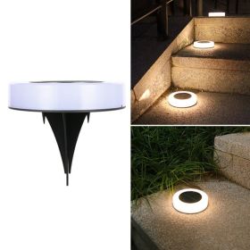 LED Solar Buried Ground Light Lawn Lights Outdoor Garden Patio Yard Landscape