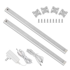 SEARMOR Hand Sweep Sensor Switch Cabinet Light 3000K 4000K 6000K Led Light Bar for Kitchen, Cupboard, Shelf, Closet