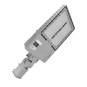 LED Area Light | 320 Watt | 42945 Lumens | 5000K | Slip Fitter Mount | Grey Housing | UL & DLC Listed | 5 Years Warranty | Led Parking Lot Light | Led