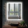 LED Bathroom Vanity Mirror with Light,30*36 inch, Anti Fog, Dimmable,Color Temper 5000K,Backlit + Front Lit,Both Vertical and Horizontal Wall Mounted