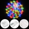 Battery 6ft LED Light Show Tree Cool RGBY 5pcs