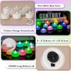 LED Candles, 24-Pack Color Changing Tea Lights Candles