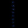 LED String with 300 LEDs Blue 98.4' PVC