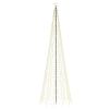 Christmas Tree Light with Spikes 1554 LEDs Warm White 196.9"