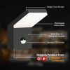 Porch Light; LED Modern Wall Mount Sconce; IP54 Waterproof 1800lm 18W 3000K