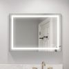 LED Bathroom Mirror 48x 36 Inch with lights; anti-Fog & Dimming Led Bathroom Vanity Mirror