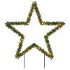 Christmas Light Decoration with Spikes Star 80 LEDs 23.6"