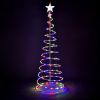 Battery 5ft LED Light Show Tree Multi Color 5pcs