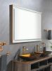 (ONLY FOR PICKUP) 60in. W x 36 in. H Super Bright Led Bathroom Mirror with Lights;  Metal Frame Mirror Wall Mounted Lighted Vanity Mirrors for Wall;