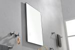 32x 24Inch LED Mirror Bathroom Vanity Mirror with Back Light;  Wall Mount Anti-Fog Memory Large Adjustable Vanity Mirror