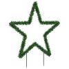 Christmas Light Decoration with Spikes Star 115 LEDs 33.5"