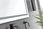 (ONLY FOR PICKUP)84*32 LED Lighted Bathroom Wall Mounted Mirror with High Lumen+Anti-Fog Separately Control  bedroom full-length mirror  bathroom led