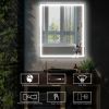 LED Bathroom Vanity Mirror with Light,30*36 inch, Anti Fog, Dimmable,Color Temper 5000K,Backlit + Front Lit,Both Vertical and Horizontal Wall Mounted