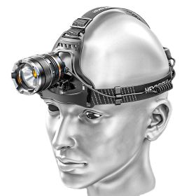 Strong Distant Super Bright Induction Headlamp (Option: Black-Without induction-USB)