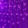 1pc LED Butterfly Curtain Fairy Lights USB Plug Firefly Twinkle String Lights; Christmas Lights Outdoor Waterproof String Lights With 10 Drops; Indoor