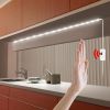 1pc DC 5V Lamp USB Motion LED Backlight TV Kitchen LED Strip Hand Sweep Waving ON OFF Sensor Light Diode Lights Double-sided Tape