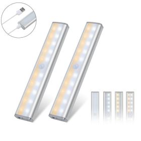 Let There Be Light 20 Motion LED Lights Rechargeable Battery (Color: 4 - PACK)