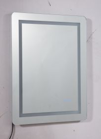 Anti-fog dimmable touch button LED bathroom mirror (Default: Default)