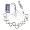 1pc; Window String Lights; Christmas Decoration 100/200/300 LED Remote Control USB Wedding Garland Curtain Lamp 3M/9.8Ft Fairy Lights