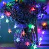 1pc Star String Lights; 3m/10ft; 6m/20ft; EFFE LED Fairy Twinkle Lantern Lights With 20 Stars 2 Flashing Modes; Battery Powered Indoor & Outdoor Decor