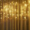 1pc LED Butterfly Curtain Fairy Lights USB Plug Firefly Twinkle String Lights; Christmas Lights Outdoor Waterproof String Lights With 10 Drops; Indoor