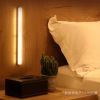 21cm/30cm USB rechargeable LED Night Light PIR Motion Sensor Closet Kitchen Cabinet Corridor Stair Lights Wireless Night Lamp