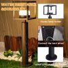 Outdoor Pathway LED Lights Lantern 23.6 IN IP44 Waterproof Garden Modern Landscape Lighting