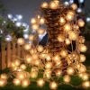 10/20/40 Christmas LEDs Snow Pompon Fairy Dandelion String Lights For Party