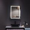 4 Size Bathroom LED Vanity Mirror Wall Mounted Makeup Mirror with Light (Horizontal/Vertiacl)