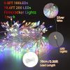 1pc; Fairy Lights Led Firecracker Lights 8 Twinkling Modes USB Remote With Timer Waterproof Cluster Starry String Lights