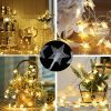 1pc Star String Lights; 3m/10ft; 6m/20ft; EFFE LED Fairy Twinkle Lantern Lights With 20 Stars 2 Flashing Modes; Battery Powered Indoor & Outdoor Decor