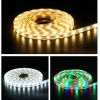 5 Meters LED Strip Solar Light Waterproof With Multi Mode Remote Control For Outdoor Courtyard Garden Patio Layout; Christmas Lights