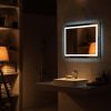 4 Size Bathroom LED Vanity Mirror Wall Mounted Makeup Mirror with Light (Horizontal/Vertiacl)