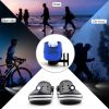 Running Light LED Luminous Shoe Clip Light Safety Slipper Clips Light Mini Night Lights Warning Light Night Running Outdoor Home